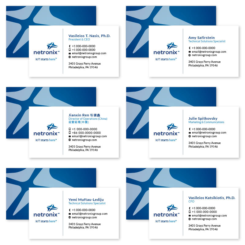 Netronix Business Cards