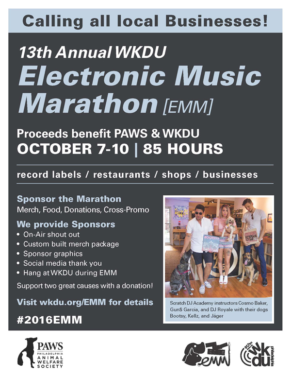 WKDU EMM Flyer